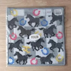 FEILER フェイラー ハンカチ スプリントホース　グレーのサムネイル