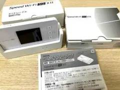 Speed Wi-Fi 5GX12 モバイルルータ+ACアダプター - メルカリ