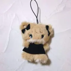 新品♥mikko ラテ BlackRibbon マスコット