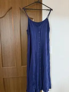 UNIQLO ネイビー キャミワンピース Lサイズ