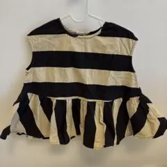 The Needle ノースリーブ ワンピース 110cm ストライプのサムネイル