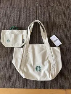 スターバックス トートバッグ バックインバック