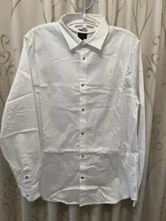 アルマーニエクスチェンジ　スリムフィット 長袖白シャツ L 新品　タグ付き