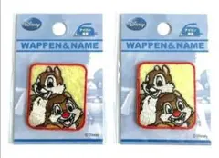 ☆新品・未使用☆チップ&デール アイロンワッペン