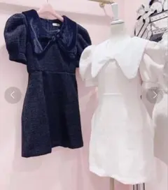 pain リボンミニドレス　lillilly リルリリーのサムネイル