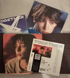 TXT TOGETHER ソロジャケ afterglowヒュニンカイ