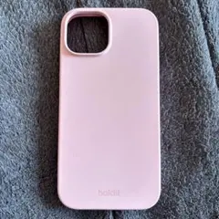 holdit ピンク ソフトケース iPhone15用ケース