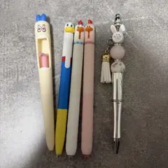 デザイン ボールペン 5本セット　まとめ売り 文房具 セット