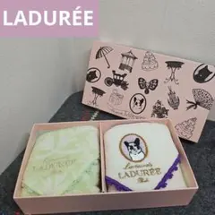 【未使用】LADURÉE ラドリュー タオルハンカチ 2枚セットのサムネイル