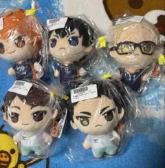 ぷちっしゅ！　ハイキュー！！　日向翔陽　影山飛雄　月島蛍　及川徹　岩泉一