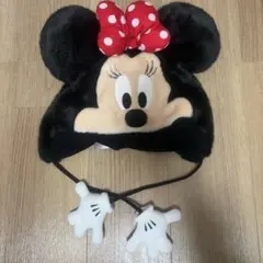 ミニーマウス ファーキャップ