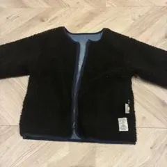 リバーシブルジャケット 100cm デニム/黒