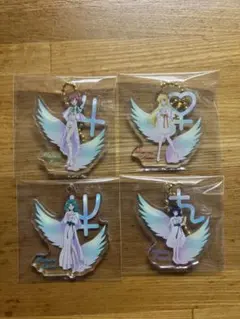 美少女戦士セーラームーン カフェ　アクリルキーホルダー　4個セット