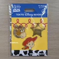 トイストーリー ジェシー ブルズアイ ピンバッジセット ディズニーリゾートのサムネイル