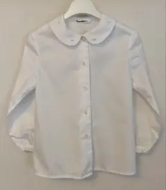 familiar ホワイト長袖シャツ120