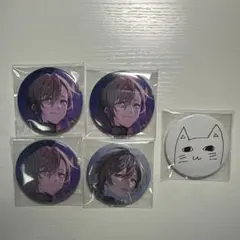 叶 缶バッジ5個セット