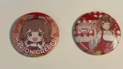 学園アイドルマスター マリオンクレープ 描き下ろし缶バッジ 花海佑芽 SD 学園アイドルマスター マリオンクレープ 描き下ろし缶バッジ 花海佑芽