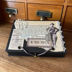ハンドメイド コラージュボックス 宝物BOX ②