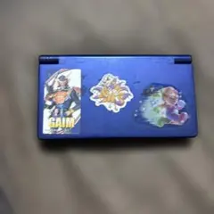 Nintendo DS 本体 青色 ステッカー付き