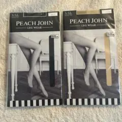 PEACH JOHN ストッキング 2足セット