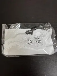 琵琶湖キーホルダー びわこキーホルダー 草津 レア 白パンダ - メルカリ