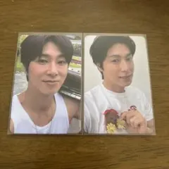 (Tabloid 2種セット①)東方神起 ユノ I-KNOW 封入トレカ