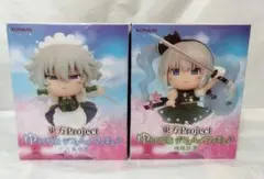 《東方Project》十六夜咲夜＆魂魄妖夢 ゆっくり風デフォルメフィギュア2点