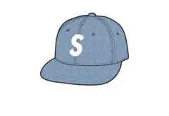Supreme Pigment Coated S Logo 6-Panel