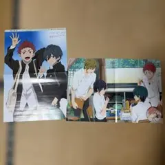 ハイスピード ピンナップ ポスター クリアファイル 七瀬遙 橘真琴