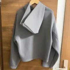 【着用2回美品】ユニクロ ドライソフトスウェットプルパーカ　Mサイズ グレー