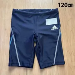 120㎝　adidas スイムパンツ　ネイビー　水着　男の子