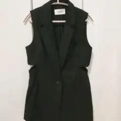 snidel ノースリーブ テーラードジャケット ショートジャケット