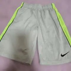 Nike Dri-FIT バスケットボールパンツ グレー/ネオンイエロー