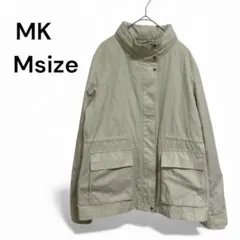 ミッシェルクラン 38(M) ベージュ フードあり　春秋　シンプルアウター