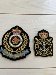 伝統的なデザインの刺繍ワッペンセット