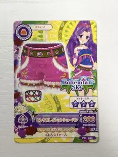 アイカツ　神崎美月　美月　シャンパーニュリボン アクセサリー　カード