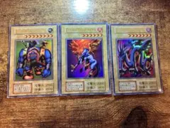 トライホーンドラゴン千年原人エビルナイト•ドラゴンファイヤー