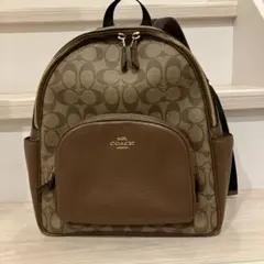 COACH シグネチャー バックパック ブラウンのサムネイル
