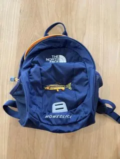 THE NORTH FACE HOMESLICE リュック ネイビー　魚のサムネイル