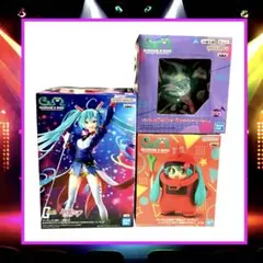 ガンダム45周年x初音ミク フィギュア シャアザクぐるみ　ハロスピーカーver.