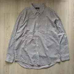 90s old UNIQLO L/S shirt checked