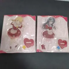 学園アイドルマスター スタンド付きビッグアクリルプレート 月村手毬　藤田ことね