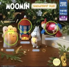 ムーミン ミニチュアランプ part3 3種セット　ガチャ