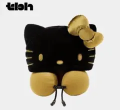 正規品 tbh×Hello Kitty 黒皮 キティ　ネックピロー　飛行機 正規品 tbh×Hello Kitty 黒皮 キティ ネックピロー 飛行機 - メルカリ