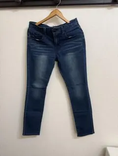 ジーンズ　デニム　細身ジーンズ　メンズ 色ブルー　Mサイズ　オールシーズン可　②