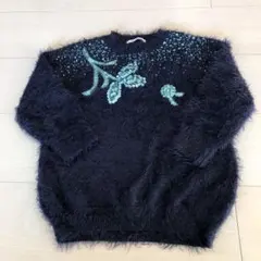 ザラ　モヘアニット　ファーニット　116