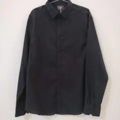 H&M 黒 長袖シャツ Lサイズ
