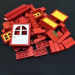 ⭕️LEGO 赤いブロックパーツセット