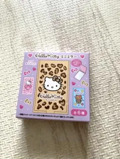サンリオ ハローキティ　　鏡　ミニミラー　日焼けキティー