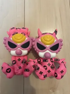 ヒステリックミニ デビルキンドール 2体セット フィギュア パープル 希少 ヒステリックミニ デビルキンドール 2体セット フィギュア パープル